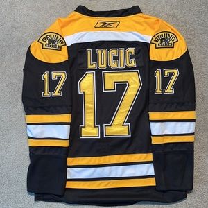 Milan Lucic Boston Bruins Reebok Jersey